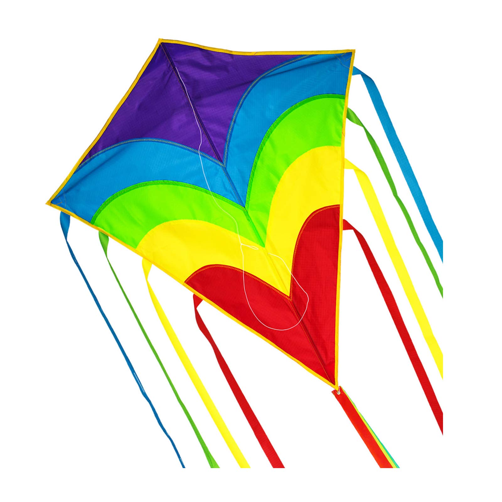 Amazon.co.jp: ZHUOYUE Diamond Kite 31インチRainbow Kiteの